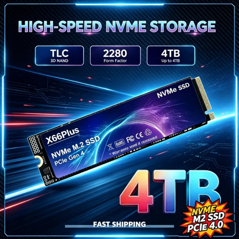 M.2 Nvme 4Tb Pcie 4.0 Ssd - M.2 SSD Hard Disk 1TB 2TB