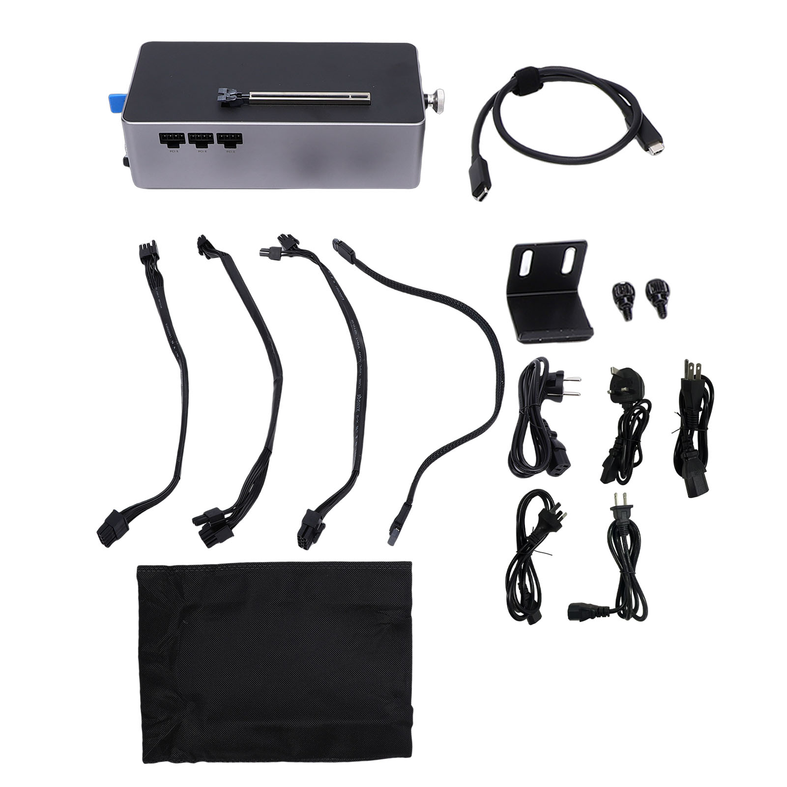 External Gpu Dock Pcie 4.0 Oculink - EGPU Docking Station with 800W PSU