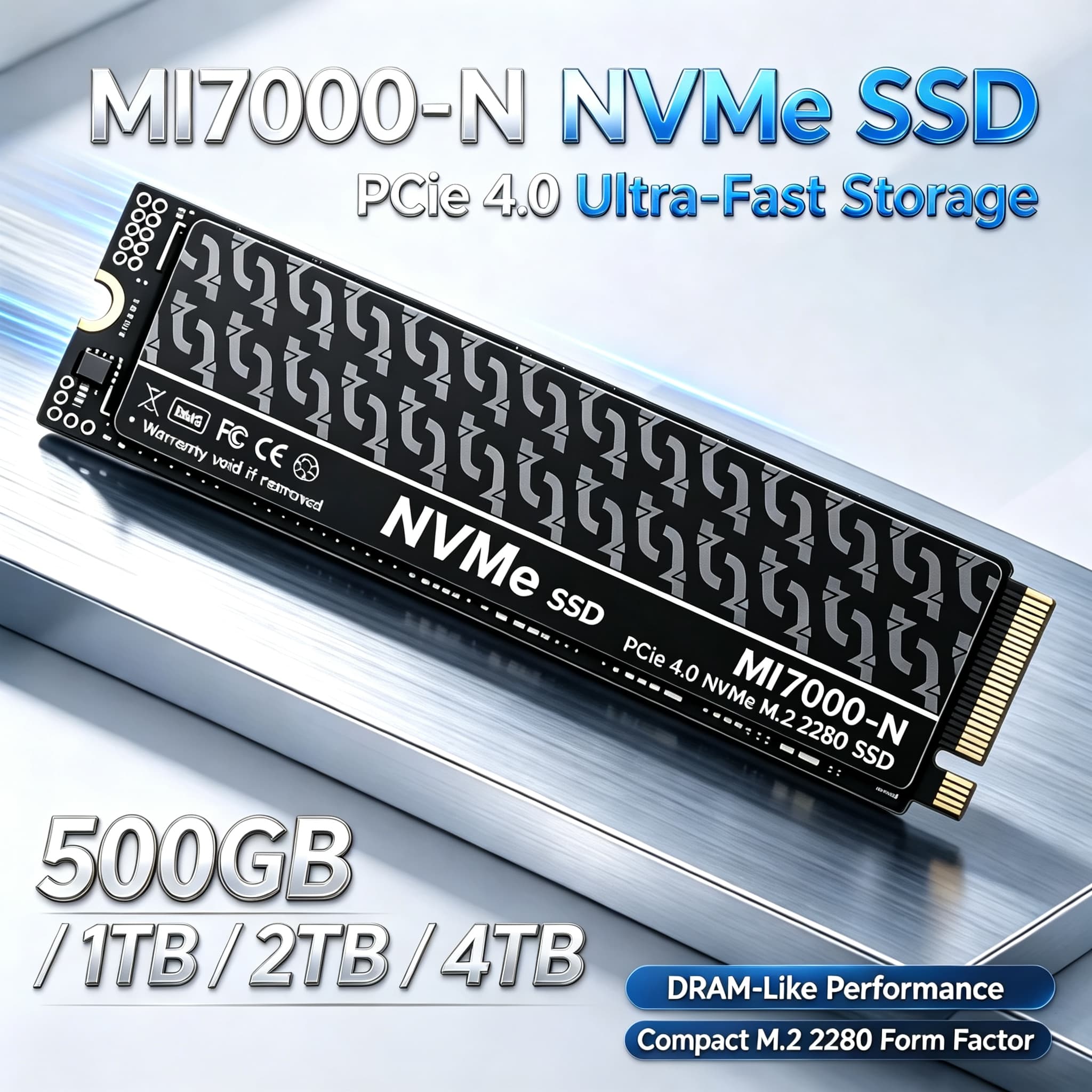 MI7000N M.2 PCIe 4.0 NVMe SSD  - M.2 Nvme 4Tb Pcie 4.0 Ssd ulasan dan harga
