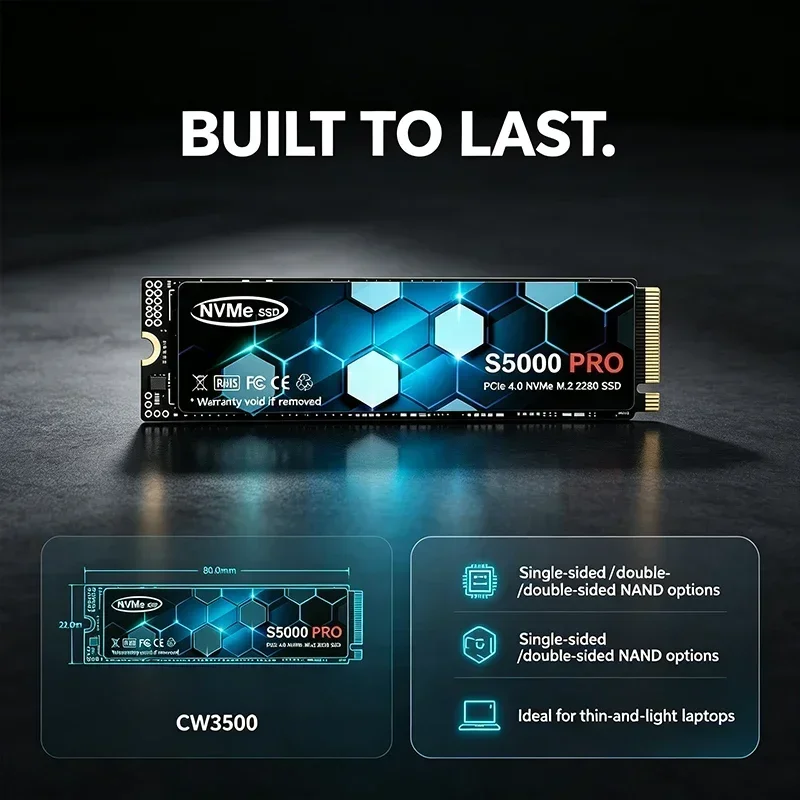 S5000 PRO M.2 PCIe 4.0 NVMe SS - M.2 Nvme 4Tb Pcie 4.0 Ssd ulasan dan harga