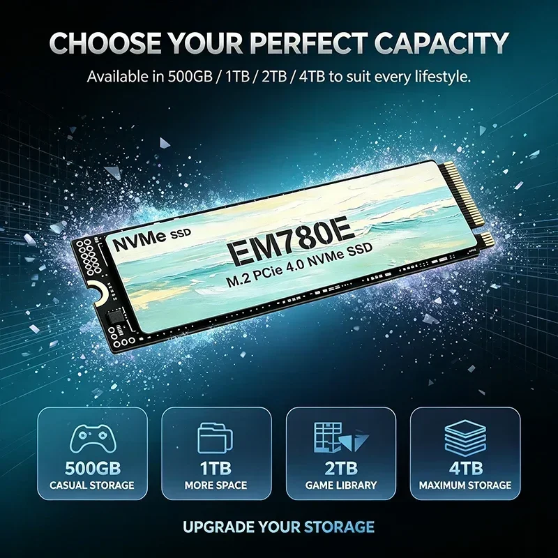 EM780E M.2 NVMe PCIe 4.0 SSD 5 - M.2 Nvme 4Tb Pcie 4.0 Ssd ulasan dan harga