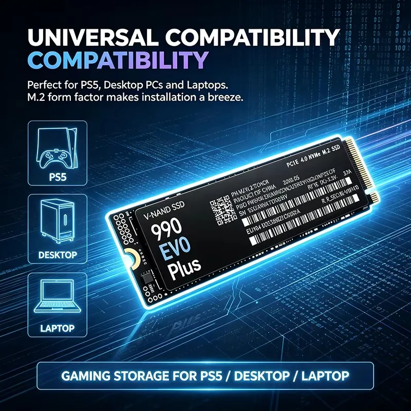 990 EVO Plus 500GB-4TB TLC 3D  - M.2 Nvme 4Tb Pcie 4.0 Ssd ulasan dan harga