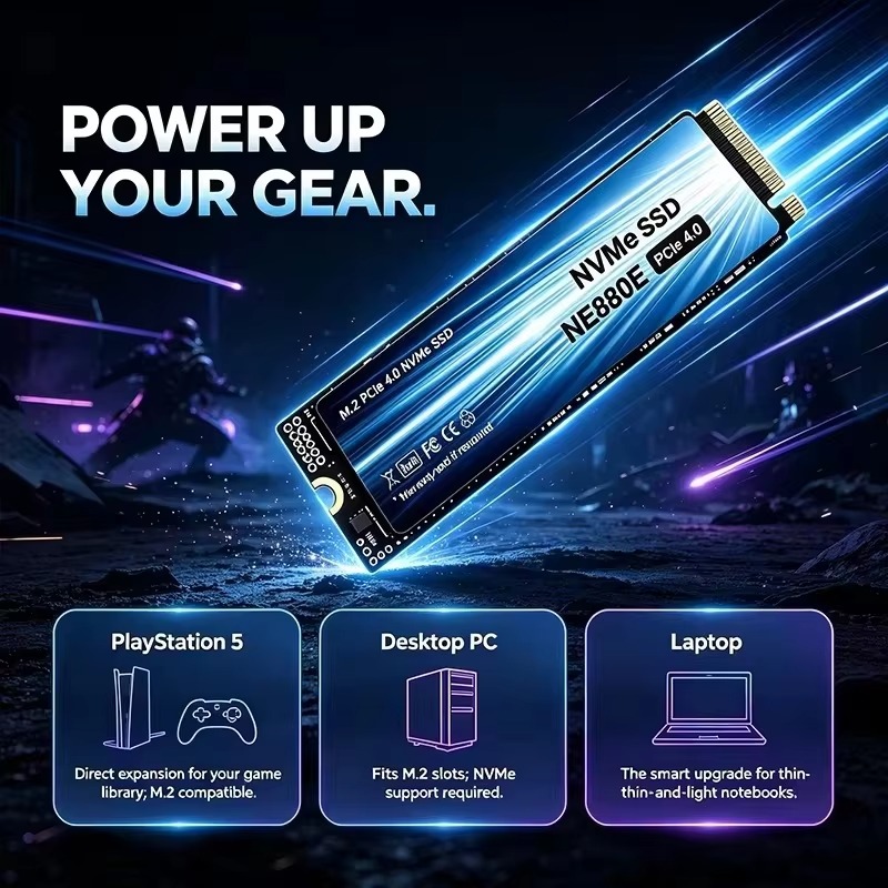 Original NE880E SSD M.2 NVMe P - M.2 Nvme 4Tb Pcie 4.0 Ssd ulasan dan harga