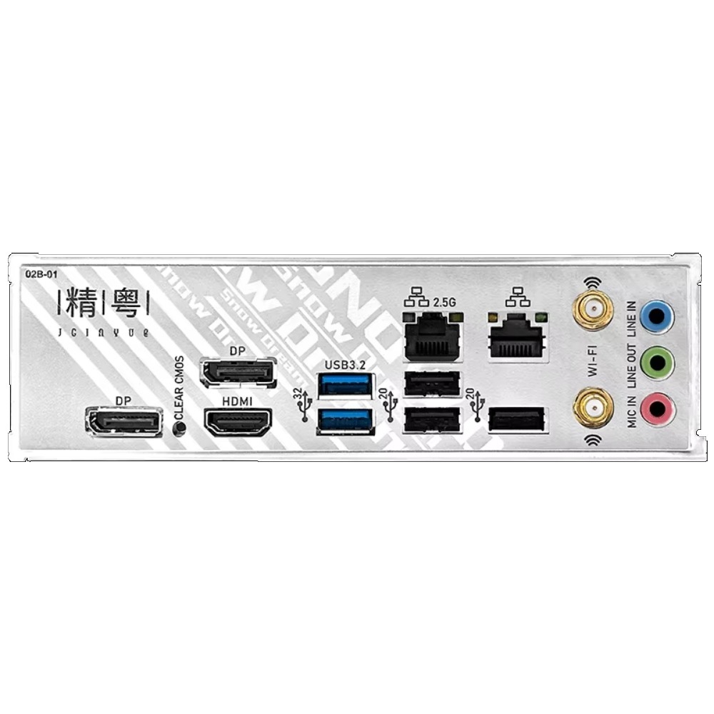 JGINYUE  B760i-Snow Dream  Mot - Lga 1700 Ddr5 Itx Motherboard ulasan dan harga
