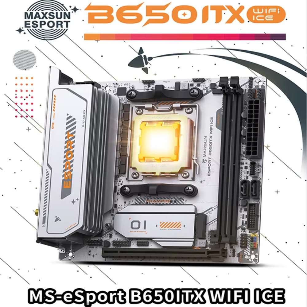 MAXSUN Motherboard ESport B650 - B650 Itx Motherboard Wifi ulasan dan harga
