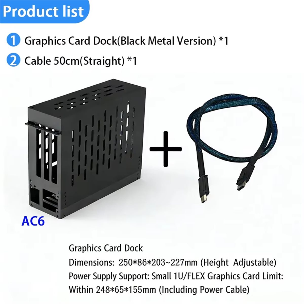 NEW FACTORY~Oculink EGPU Graph - External Gpu Dock Pcie 4.0 Oculink ulasan dan harga