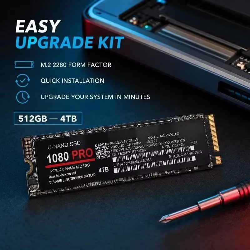 Original 1080PRO SSD M.2 NVMe  - M.2 Nvme 4Tb Pcie 4.0 Ssd ulasan dan harga