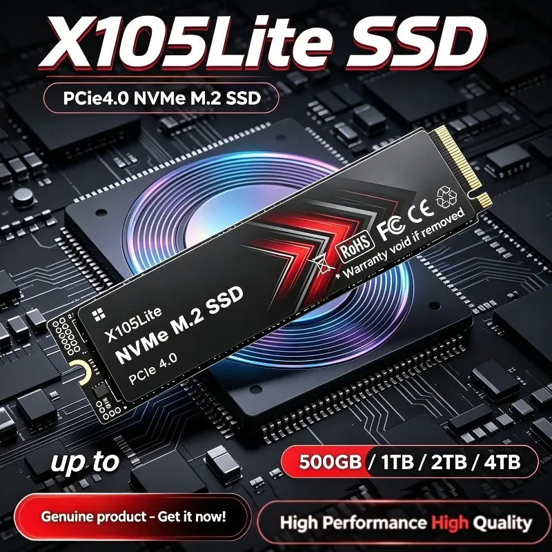 Brand New X105Lite NVMe SSD M. - M.2 Nvme 4Tb Pcie 4.0 Ssd ulasan dan harga