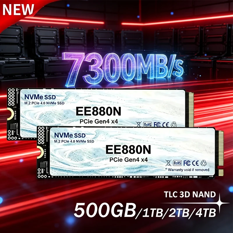 2026New EE880N High Speed 7300 - M.2 Nvme 4Tb Pcie 4.0 Ssd ulasan dan harga